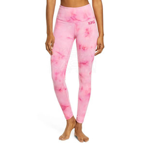 Legging de fitness respirant pour femme avec taille mi-haute, ceinture élastique, couleur unie, coupe ajustée pour un confort tout au long de la journée - Product Image 2