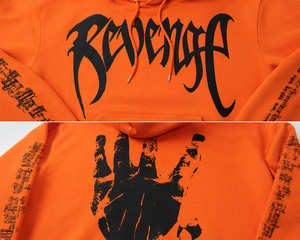 Sudadera con Capucha Personalizada para Hombre, Extra Grande, Antiarrugas, con Estampado Puff, de Felpa Gruesa 100% Algodón, para Invierno, Estilo Urbano - Product Image 4