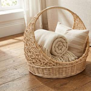 Panier en rotin artisanal - Product Image 5