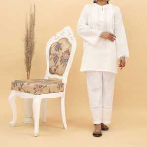 Schifili Traje de Pollo Bordado para Mujer Conjunto de 2 Piezas PS5086 - Product Image 3