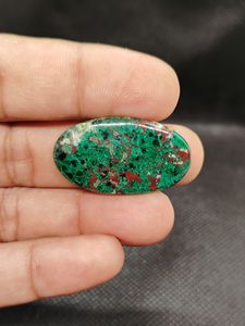 Cabujón de Azurita y Malaquita Natural de Alta Calidad, Gema Suelta de Azurita Ideal para Joyería, Compre Ahora - Product Image 2