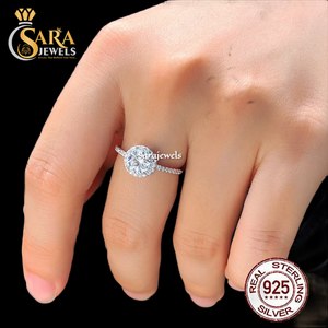 Anillo de eternidad de plata 925 de alta demanda para mujer, estilo clásico para compromiso y bodas, disponible a precio de exportación. - Product Image 5