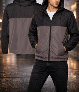 ชุดวอร์มผู้ชายผ้าไนลอนน้ำหนักเบา ระบายอากาศได้ดี แห้งเร็ว พิมพ์ลายลำลองสำหรับฤดูใบไม้ร่วง รับปักโลโก้ตามสั่ง ขายส่ง - Product Image 2