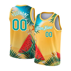 Uniforme de Baloncesto de Malla Transpirable con Bordado de Alta Calidad, Camiseta de Baloncesto Personalizada, Kit de Baloncesto Sublimado - Product Image 1
