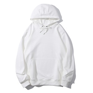 เสื้อฮู้ดผู้หญิงผ้าฝ้าย 100% หนัก 440gsm ระบายอากาศได้ดี มีกระเป๋า  รับสกรีนโลโก้ สำหรับฤดูหนาว ขายส่ง - Product Image 2