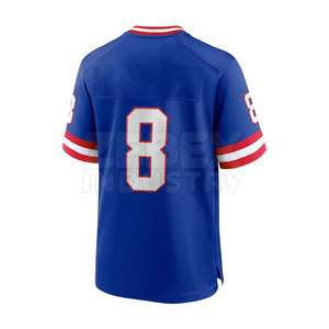 Tenue d'équipe de football américain, uniforme de haute qualité, couleur personnalisée, respirant, 100% polyester - Product Image 3