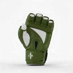 Gants de boxe pour hommes de qualité supérieure, fermeture personnalisée, matériau en cuir PU, avec lacets, par RIVIAN ATLANTIC - Product Image 4