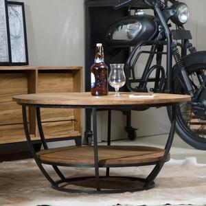 Mesa de centro Vandana Nimbus Hexa de madera de mango - Product Image 1