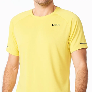 Camiseta Deportiva Ecológica de Corte Regular para Hombre, de Secado Rápido, Tejido Elástico, Personalizable, para Entrenamiento en el Gimnasio - Product Image 1