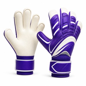 Gants de gardien de but de football, en PU, à doigts entiers, antidérapants, avec sangle de poignet réglable, respirants, unisexes, équipement sportif - Product Image 1