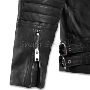 OEM Custom Logo Winter Men's Thick Leather Jacket Windproof breathable Warm Leather Jacket For Sale In Low Price - Product Image 5