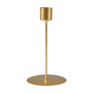 Luxury Modern Brass Candle Stick Holders for Home Decor Dining Room Centerpieces Bedroom Styling Parties and Special Occasions - Product Image 1