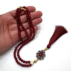 Rosario Musulmán, Cuentas de Oración Islámicas, Tasbeeh, Tasbih, Rosario de Color Blanco, 33 Cuentas, Cuerda de Oración, Cuentas Islámicas para Zikr - Product Image 3