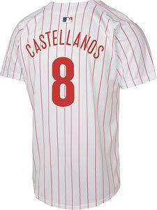 Maillot de baseball pour homme à manches courtes, rayé, respirant, coupe classique - Product Image 3
