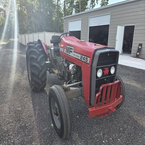 Tractor Massey Ferguson 245 de 20 HP 4WD, tractor agrícola premium con motor potente y tamaño compacto para trabajos en jardín y campo. - Product Image 1