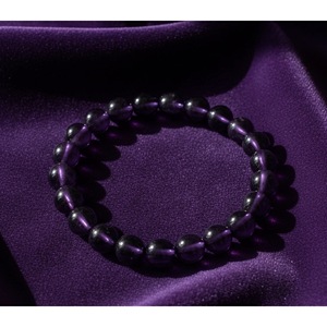 Handcrafted Amethyst Calm CHIPS <b>Bracelet</b> Natural Quartz <b>Beaded</b> <b>Bracelet</b> Healing Crystal <b>Bracelet</b> From India for Gift - Product Image 4