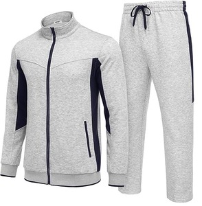 Vente en gros de survêtements pour hommes de qualité supérieure, légers, respirants, à capuche, avec poche zippée 2-en-1, coupe-vent, en polyester/nylon - Product Image 4