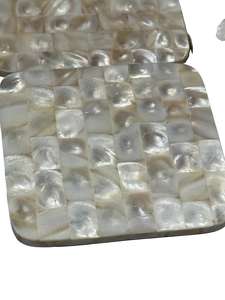 Sous-verres créatifs en nacre naturelle, tissés à la main, isolants pour théière, anti-brûlure, en forme de coquille - Product Image 5