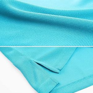 Camisas de Hombre Personalizadas de Alta Calidad con Logotipo Frontal, Tejido de Punto Sólido, Manga Corta, Transpirable, Estilo Inglés, Poliéster/Algodón - Product Image 2