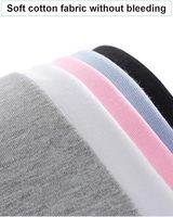 Camiseta de Mujer Blanca con Cuello en V, Manga Corta, Corte Regular, 100% Algodón Jersey, Color Sólido, Transpirable, Ecológica, para Toda Temporada