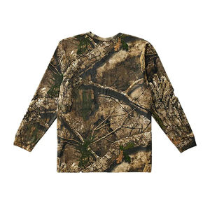 เสื้อเชิ้ตสำหรับล่าสัตว์ชาย แขนยาว ซิป คอตั้ง ผ้าซาติน รับทำโลโก้ คุณภาพสูง เสื้อเจอร์ซีย์ตกปลา ดีไซน์ล่าสุด - Product Image 2