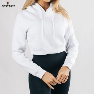 Sudadera Corta con Capucha Estampada Personalizada de Alta Calidad para Mujer, 100% Algodón, Impermeable - Product Image 6