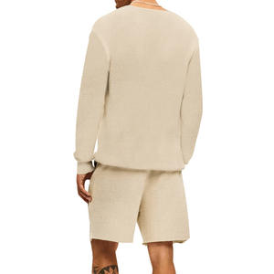 Ensemble T-shirt et pantalon de survêtement pour homme avec imprimé lettres, logo personnalisé, nouvelle collection 2025, tenue décontractée pour homme, ensemble deux pièces, tenue d'été pour homme - Product Image 3