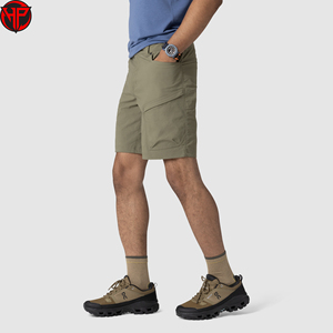 Shorts cargo pour homme, en tricot uni, à séchage rapide, imperméables, décontractés, pour le travail, les activités de plein air, tactiques, avec fermeture éclair sur le devant, de haute qualité, pour la randonnée - Product Image 2