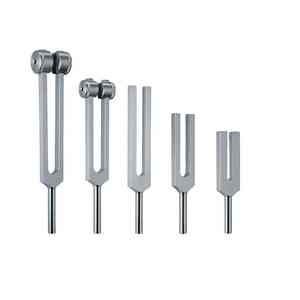 ZYDAR SPORTS Juego de 2 Diapasones Dorados con Pesas Ajustables 128 Hz, Instrumento Manual de Terapia de Sonido para la Curación y Antiarrugas - Product Image 6