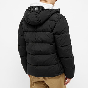 Custom Logo OEM Service <b>Mens</b> Winter Hooded Puffer <b>Jacket</b> Warm Quilted Breathable Outerwear <b>Lightweight</b> Windproof Vintage Sports - Product Image 1