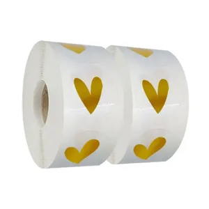 Étiquettes personnalisées en vinyle imperméable pour flacons cosmétiques avec estampage à chaud en feuille d'or, adhésif permanent pour rouge à lèvres et soins de la peau - Product Image 1