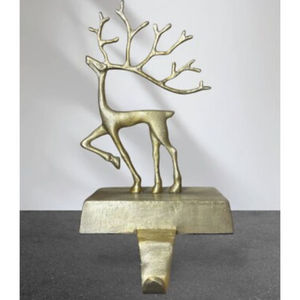 Support de chaussette de Noël en forme de cerf noir pour décoration suspendue, support de chaussette de Noël pour cheminée - Product Image 3