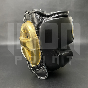 อุปกรณ์ป้องกันศีรษะคุณภาพสูงแบบปรับแต่งได้ ไม่มีมวยก็ไม่มีชีวิต  พร้อมที่จับมือหนังวัวเกรดพรีเมียม  สายรัดแบบหนา  บุหนา 4 ชั้น - Product Image 3