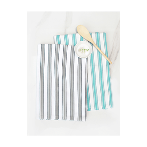 Multi Colour Striped <b>Kitchen</b> Tea <b>Towel</b> 100% Cotton Waffle Dish Cloth Decorative Absorbent Reusable OEM Wholesale Supplier - Product Image 4