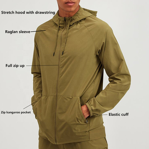 ผู้ผลิตขายส่งชุดวิ่งออกกำลังกายกลางแจ้งสำหรับผู้ชาย น้ำหนักเบา รับทำโลโก้ตามสั่ง - Product Image 2