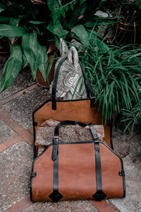 Sac à bois en cuir robuste, porte-bûches très résistant, résistant à l'eau et à la saleté, sac de transport pour bois de chauffage, porte-bois en cuir - Product Image 2