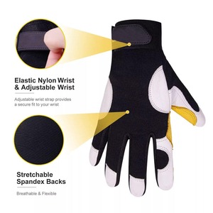 Guantes Mecánicos Ligeros para Trabajo, Conducción, Resistentes a la Abrasión, Protección de Brazos, Guantes de Seguridad - Product Image 2