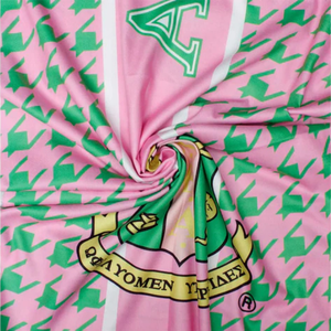   Bufanda de Lujo con Diseño de Pata de Gallo Rosa y Verde, Chal de Invierno de Punto Suave con Flecos y Diseño de Escudo, Bufanda de Moda - Product Image 6