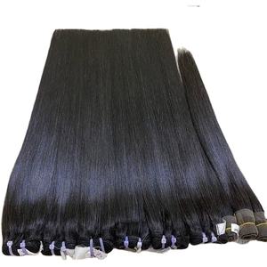 Uman hair-extensiones de cabello humano virgen, mechones de cabello natural, 100% H - Product Image 1