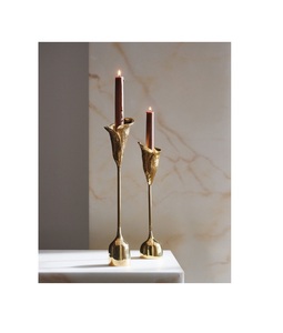 Minimalist Aluminum <b>Candle</b> <b>Holder</b> Crafted For Simple Elegant Home Decor And Modern Lifestyle Interior Themes - Product Image 1
