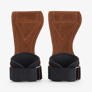 ANAX SPORTS Gym Palm Grip OEM Haute Qualité Matériaux Personnalisables Réglables Poignées de paume sans doigts pour l'haltérophilie et la relaxation musculaire - Product Image 6