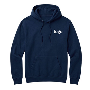 Sudadera con capucha para hombre, estilo vintage, holgada, de algodón, para correr, hip hop, invierno, exterior, con cordón ajustable, impresión de logotipo personalizado - Product Image 3