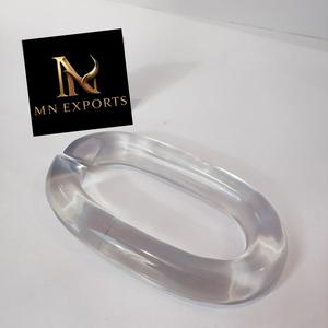 Decoración de Pared Moderna y Contemporánea con Cadena Ovalada de Resina, Hecha a Mano, para Colgar en Diwali, Ramadán, Bodas, Sala de Estar, Arte Decorativo MN - Product Image 4