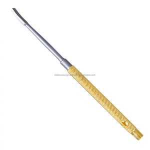 Ciseaux à septum Freer 4 mm, courbés et droits, 16 cm, instrument de chirurgie ORL pour rhinoplastie, outil chirurgical en acier inoxydable pour le nez - Product Image 1