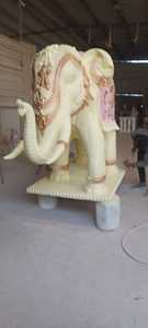 Hermoso Elefante Tradicional de Fibra, Diseño Profesional, Moderno, Clásico y Sencillo para Decoración de Bodas, Eventos y Templos - Product Image 2
