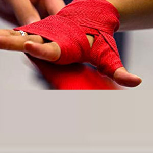 Bandages de compression de qualité supérieure pour la boxe, l'entraînement et les accessoires de gym, bandages élastiques en coton pour MMA et Muay Thai - Product Image 5
