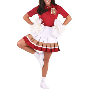 Uniforme de Porristas sin Mangas Econex Sports para Mujer, 100% Poliéster, Bloques de Color, Diseños Personalizados OEM ODM, Gran Venta - Product Image 3