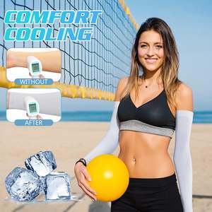 Manguitos de protección solar para brazos, codos y muñecas, para hombres y mujeres, ideales para deportes, fitness y ciclismo, a precio económico. - Product Image 5