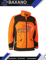Chaqueta de Caza Naranja para Exteriores, Unisex, Transpirable, Impermeable, Cortavientos, Chaqueta de Caza Naranja de Invierno con Logotipo Personalizado