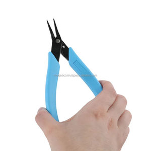 Pince à bec effilé Xuron 452 de haute qualité, manche bleu, en acier inoxydable, outil de fabrication de bijoux - Product Image 2